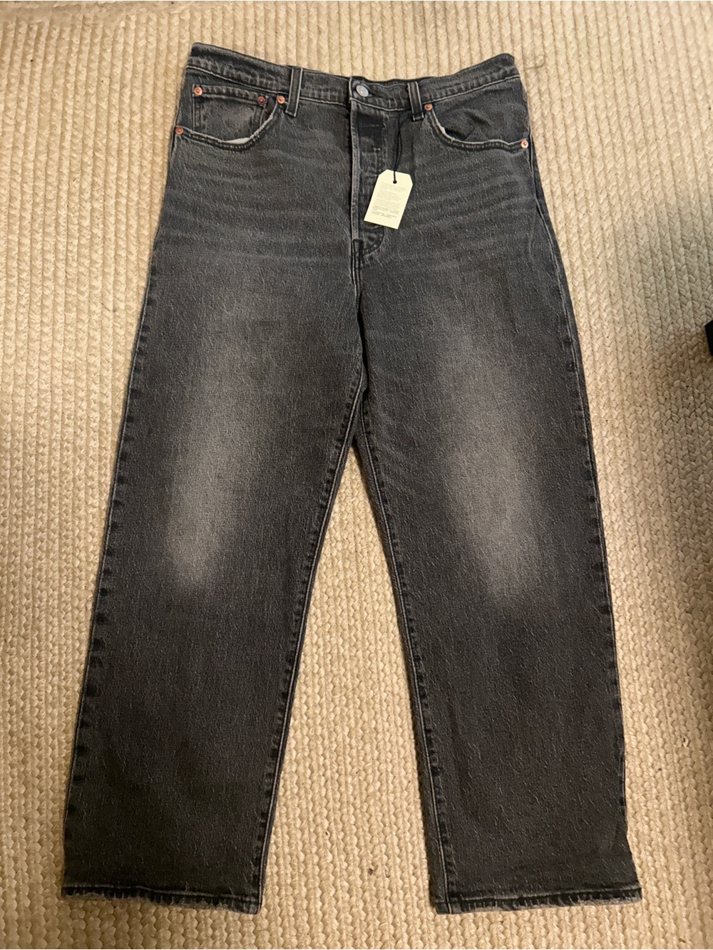 Levi’s Ribcage wide straight ankle jeans 31x27